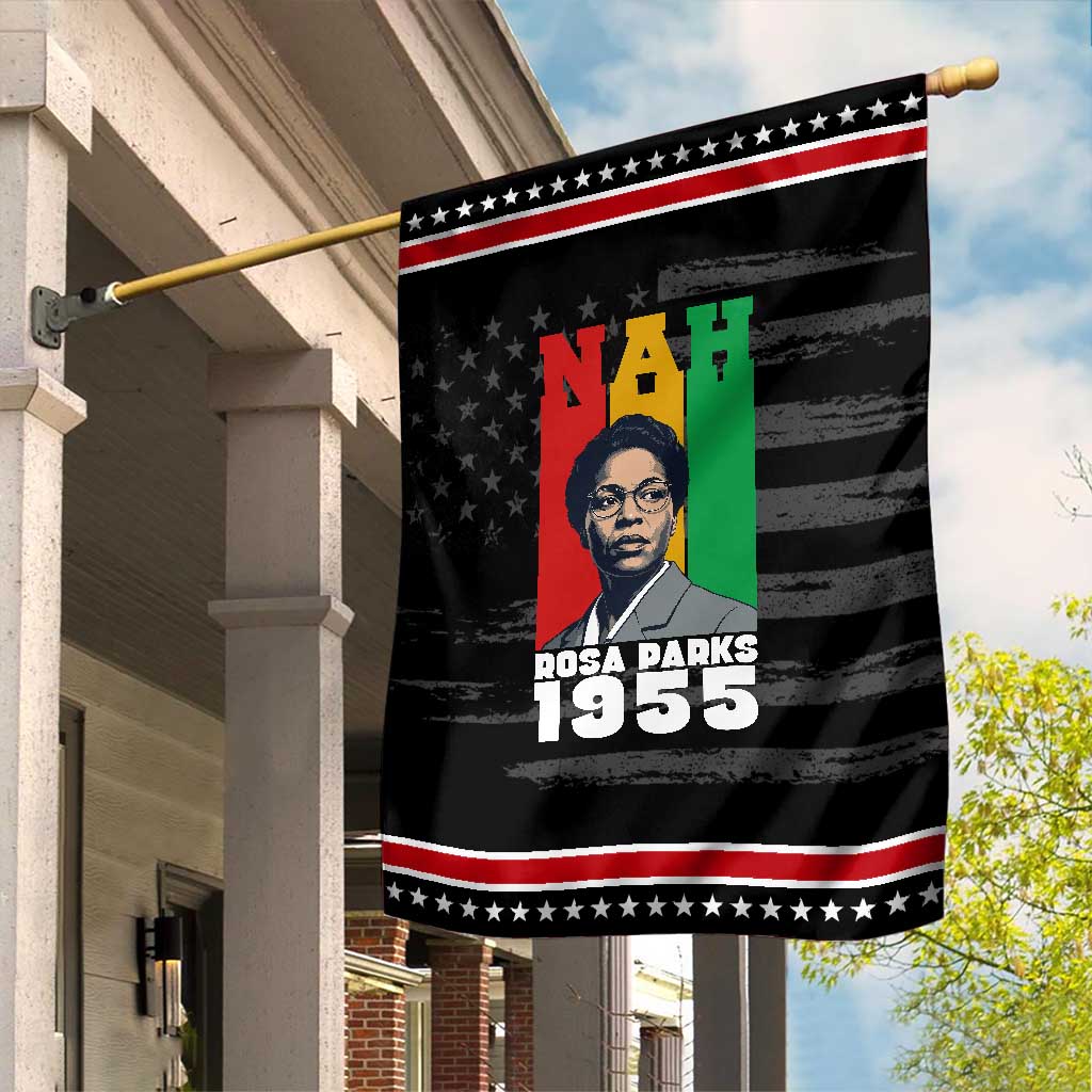 Nah Rosa Parks Quote Garden Flag Civil Rights African American