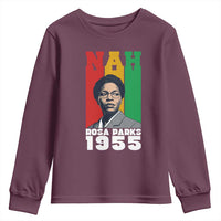 Nah Rosa Parks Quote Youth Sweatshirt Civil Rights African American - Wonder Print Shop