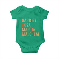 Black History Leaders Baby Onesie Harriet Rosa Martin Malcolm - Wonder Print Shop