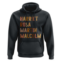 Black History Leaders Hoodie Harriet Rosa Martin Malcolm - Wonder Print Shop