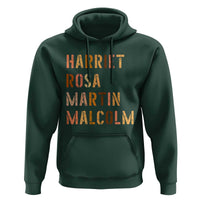 Black History Leaders Hoodie Harriet Rosa Martin Malcolm - Wonder Print Shop