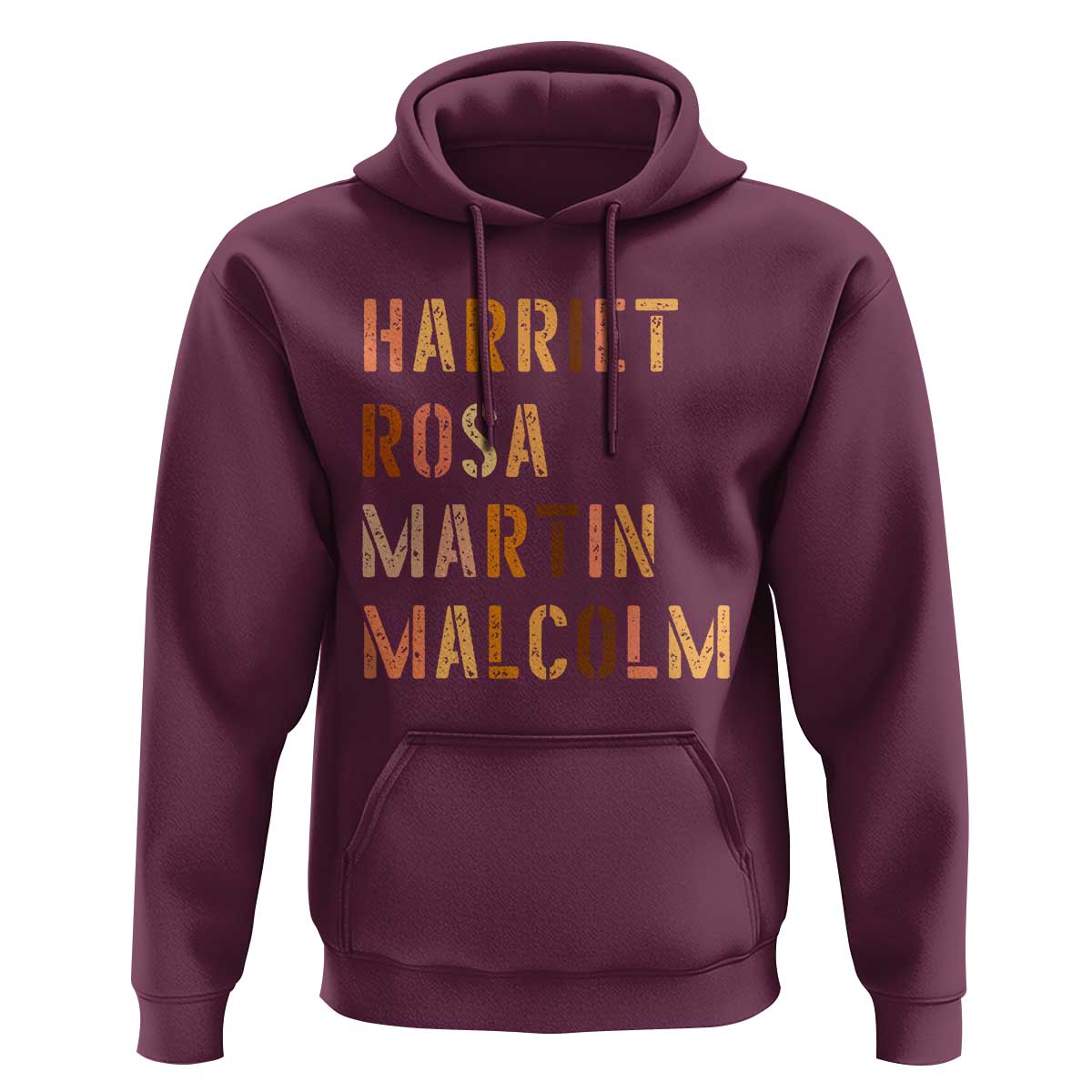 Black History Leaders Hoodie Harriet Rosa Martin Malcolm - Wonder Print Shop