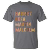Black History Leaders T Shirt Harriet Rosa Martin Malcolm - Wonder Print Shop