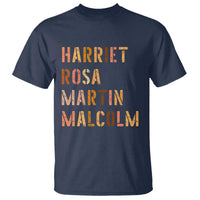 Black History Leaders T Shirt Harriet Rosa Martin Malcolm - Wonder Print Shop