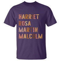 Black History Leaders T Shirt Harriet Rosa Martin Malcolm - Wonder Print Shop