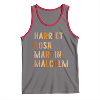 Black History Leaders Tank Top Harriet Rosa Martin Malcolm - Wonder Print Shop