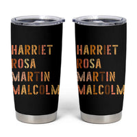 Black History Leaders Tumbler Cup Harriet Rosa Martin Malcolm - Wonder Print Shop