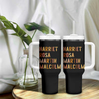 Black History Leaders Tumbler With Handle Harriet Rosa Martin Malcolm - Wonder Print Shop