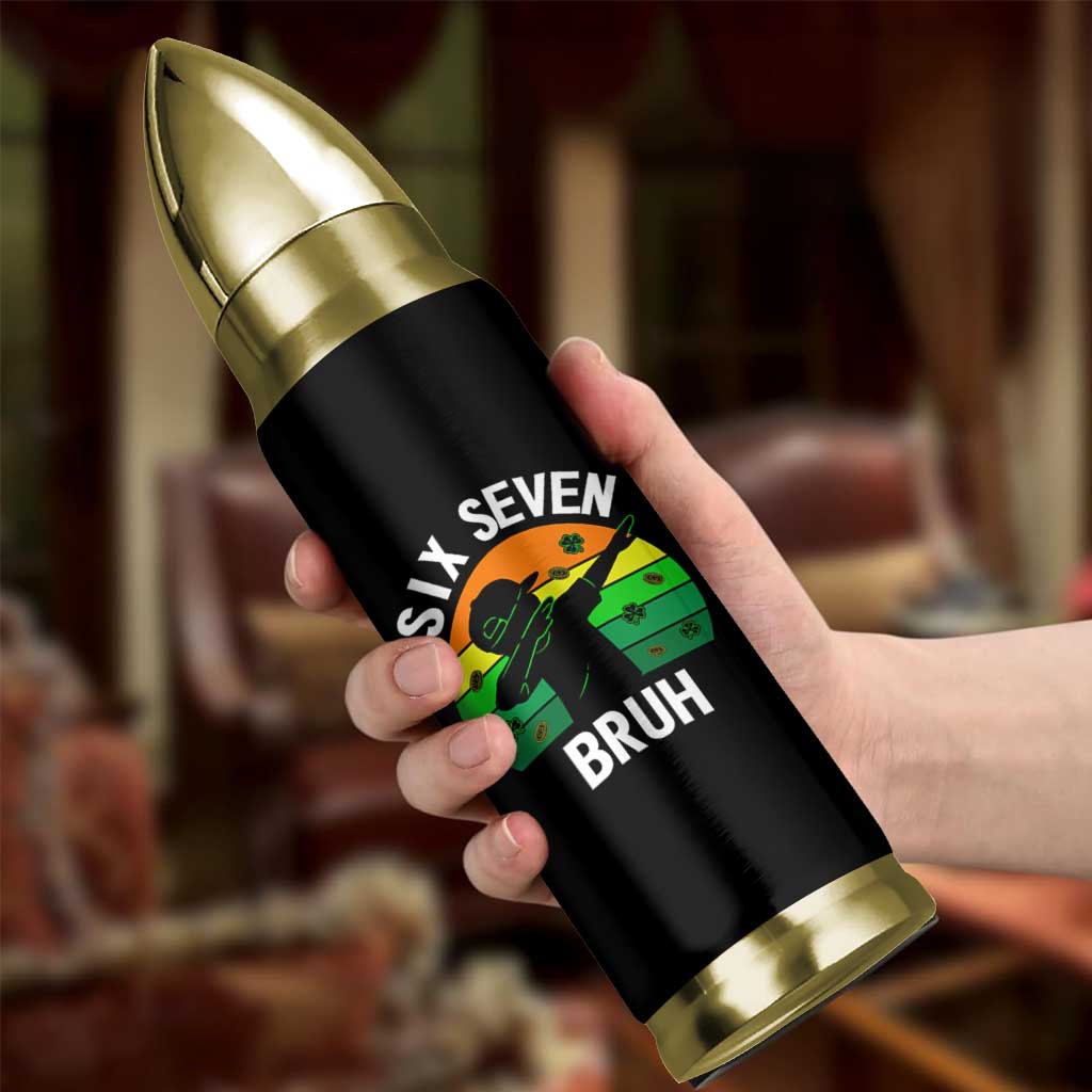 67 Bruh St Patricks Day Bullet Tumbler Funny Six Seven Boys Kids Dabbing Meme