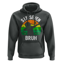67 Bruh St Patricks Day Hoodie Funny Six Seven Boys Kids Dabbing Meme