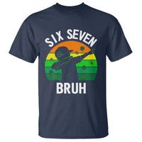 67 Bruh St Patricks Day T Shirt Funny Six Seven Boys Kids Dabbing Meme
