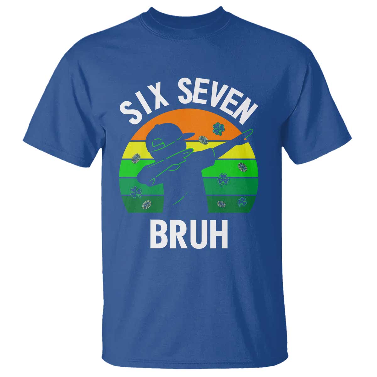 67 Bruh St Patricks Day T Shirt Funny Six Seven Boys Kids Dabbing Meme
