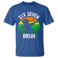 67 Bruh St Patricks Day T Shirt Funny Six Seven Boys Kids Dabbing Meme