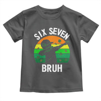 67 Bruh St Patricks Day Toddler T Shirt Funny Six Seven Boys Kids Dabbing Meme