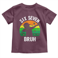 67 Bruh St Patricks Day Toddler T Shirt Funny Six Seven Boys Kids Dabbing Meme