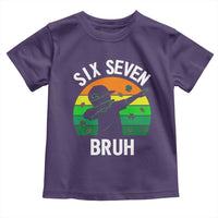 67 Bruh St Patricks Day Toddler T Shirt Funny Six Seven Boys Kids Dabbing Meme
