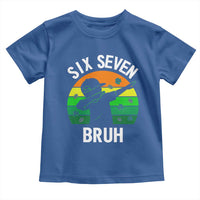 67 Bruh St Patricks Day Toddler T Shirt Funny Six Seven Boys Kids Dabbing Meme