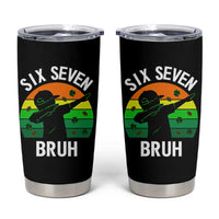 67 Bruh St Patricks Day Tumbler Cup Funny Six Seven Boys Kids Dabbing Meme