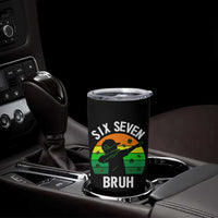 67 Bruh St Patricks Day Tumbler Cup Funny Six Seven Boys Kids Dabbing Meme