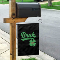 67 Bruh St Patricks Day Garden Flag Funny Six Seven Shamrock Meme