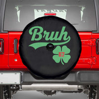 67 Bruh St Patricks Day Spare Tire Cover Funny Six Seven Shamrock Meme