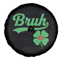67 Bruh St Patricks Day Spare Tire Cover Funny Six Seven Shamrock Meme
