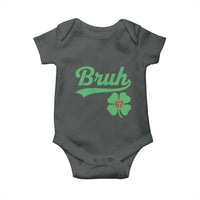 67 Bruh St Patricks Day Baby Onesie Funny Six Seven Shamrock Meme