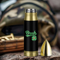 67 Bruh St Patricks Day Bullet Tumbler Funny Six Seven Shamrock Meme