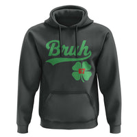 67 Bruh St Patricks Day Hoodie Funny Six Seven Shamrock Meme