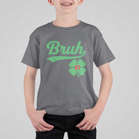 67 Bruh St Patricks Day T Shirt For Kid Funny Six Seven Shamrock Meme