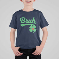 67 Bruh St Patricks Day T Shirt For Kid Funny Six Seven Shamrock Meme