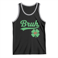 67 Bruh St Patricks Day Tank Top Funny Six Seven Shamrock Meme