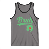 67 Bruh St Patricks Day Tank Top Funny Six Seven Shamrock Meme