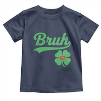 67 Bruh St Patricks Day Toddler T Shirt Funny Six Seven Shamrock Meme