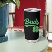 67 Bruh St Patricks Day Tumbler Cup Funny Six Seven Shamrock Meme