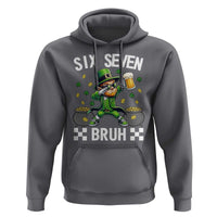 67 Bruh St Patricks Day Hoodie Funny Six Seven Leprechaun Bruh Meme
