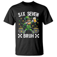 67 Bruh St Patricks Day T Shirt Funny Six Seven Leprechaun Bruh Meme