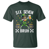67 Bruh St Patricks Day T Shirt Funny Six Seven Leprechaun Bruh Meme