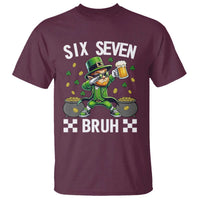 67 Bruh St Patricks Day T Shirt Funny Six Seven Leprechaun Bruh Meme