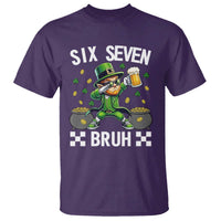 67 Bruh St Patricks Day T Shirt Funny Six Seven Leprechaun Bruh Meme