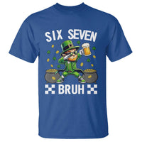 67 Bruh St Patricks Day T Shirt Funny Six Seven Leprechaun Bruh Meme
