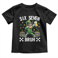 67 Bruh St Patricks Day Toddler T Shirt Funny Six Seven Leprechaun Bruh Meme