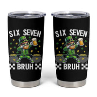 67 Bruh St Patricks Day Tumbler Cup Funny Six Seven Leprechaun Bruh Meme