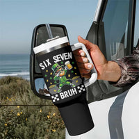 67 Bruh St Patricks Day Tumbler With Handle Funny Six Seven Leprechaun Bruh Meme