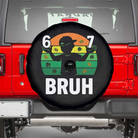 67 Bruh St Patricks Day Spare Tire Cover Funny Six Seven Boys Kids Meme