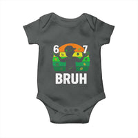 67 Bruh St Patricks Day Baby Onesie Funny Six Seven Boys Kids Meme