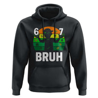 67 Bruh St Patricks Day Hoodie Funny Six Seven Boys Kids Meme