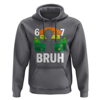 67 Bruh St Patricks Day Hoodie Funny Six Seven Boys Kids Meme