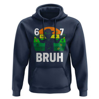 67 Bruh St Patricks Day Hoodie Funny Six Seven Boys Kids Meme