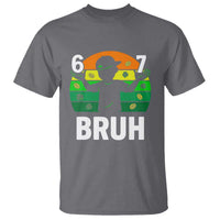 67 Bruh St Patricks Day T Shirt Funny Six Seven Boys Kids Meme